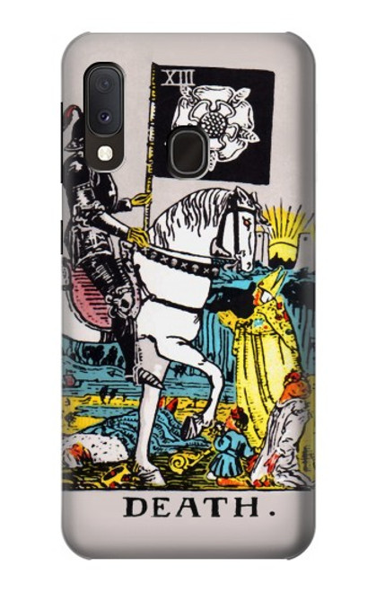 W3008 Tarot Card Death Funda Carcasa Case y Caso Del Tirón Funda para Samsung Galaxy A20e