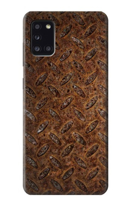 W0542 Rust Texture Funda Carcasa Case y Caso Del Tirón Funda para Samsung Galaxy A31