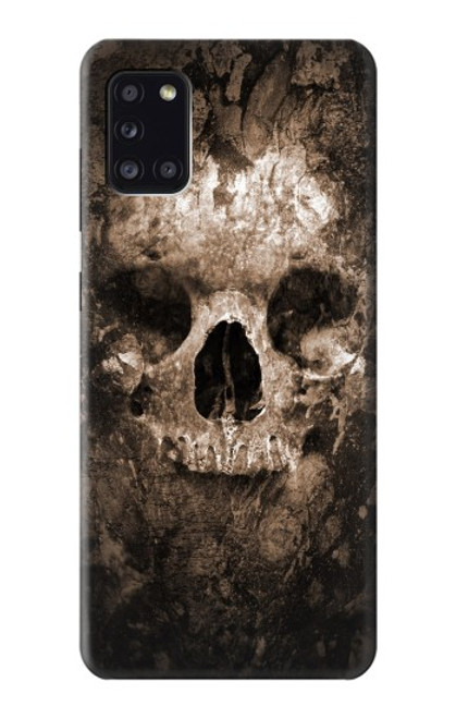 W0552 Skull Funda Carcasa Case y Caso Del Tirón Funda para Samsung Galaxy A31