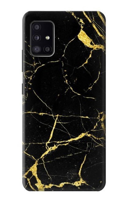 W2896 Gold Marble Graphic Printed Funda Carcasa Case y Caso Del Tirón Funda para Samsung Galaxy A41