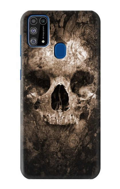 W0552 Skull Funda Carcasa Case y Caso Del Tirón Funda para Samsung Galaxy M31