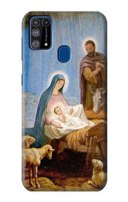 W2276 The Nativity Funda Carcasa Case y Caso Del Tirón Funda para Samsung Galaxy M31