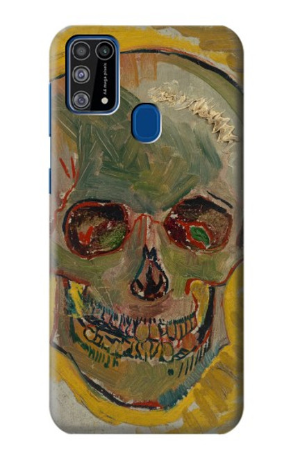 W3359 Vincent Van Gogh Skull Funda Carcasa Case y Caso Del Tirón Funda para Samsung Galaxy M31