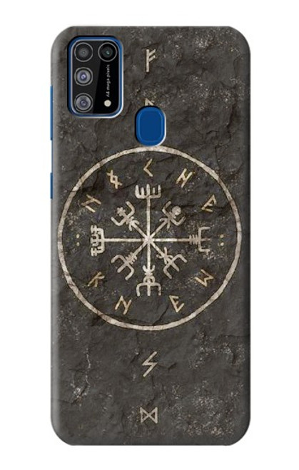 W3413 Norse Ancient Viking Symbol Funda Carcasa Case y Caso Del Tirón Funda para Samsung Galaxy M31