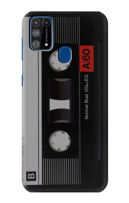 W3516 Vintage Cassette Tape Funda Carcasa Case y Caso Del Tirón Funda para Samsung Galaxy M31