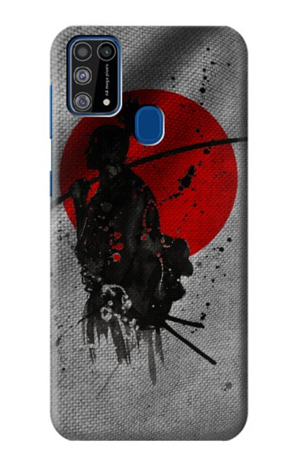 W3517 Japan Flag Samurai Funda Carcasa Case y Caso Del Tirón Funda para Samsung Galaxy M31