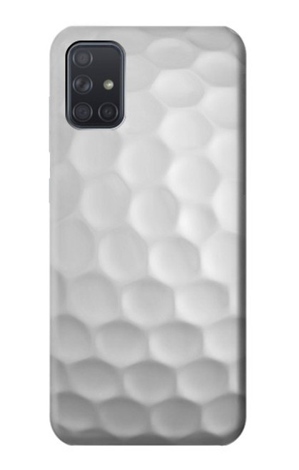 W0071 Golf Ball Funda Carcasa Case y Caso Del Tirón Funda para Samsung Galaxy A71 5G [solo para A71 5G. NO para A71]