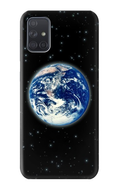 W2266 Earth Planet Space Star nebula Funda Carcasa Case y Caso Del Tirón Funda para Samsung Galaxy A71 5G [solo para A71 5G. NO para A71]