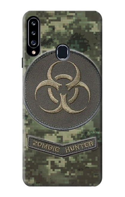 W3468 Biohazard Zombie Hunter Graphic Funda Carcasa Case y Caso Del Tirón Funda para Samsung Galaxy A20s