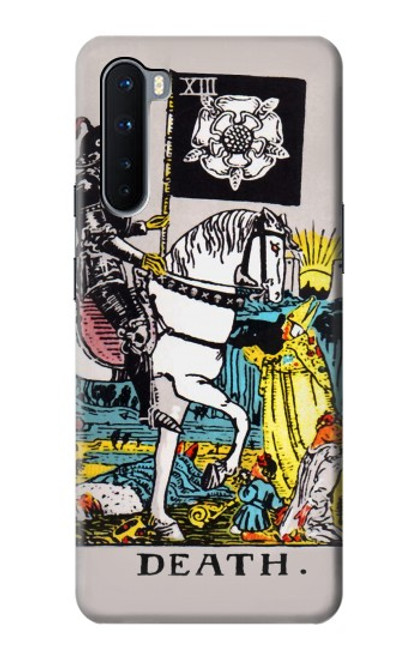 W3008 Tarot Card Death Funda Carcasa Case y Caso Del Tirón Funda para OnePlus Nord