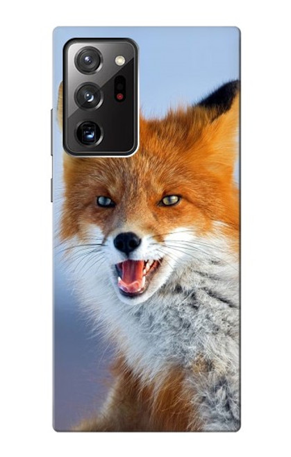 W0417 Fox Funda Carcasa Case y Caso Del Tirón Funda para Samsung Galaxy Note 20 Ultra, Ultra 5G