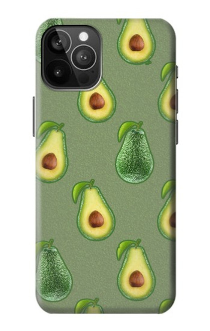 W3285 Avocado Fruit Pattern Funda Carcasa Case y Caso Del Tirón Funda para iPhone 12 Pro Max