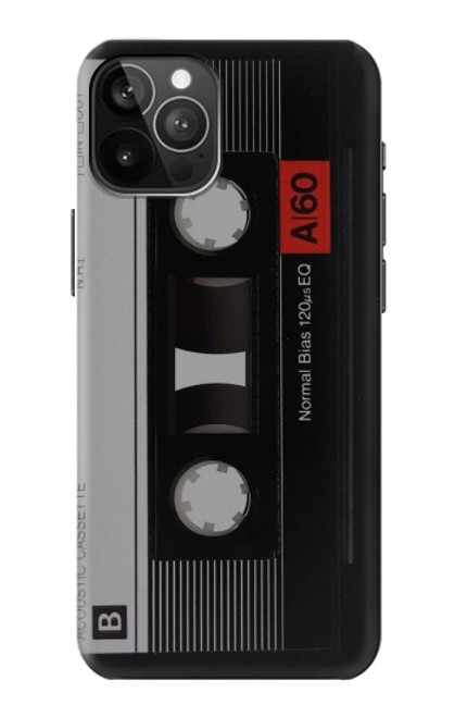 W3516 Vintage Cassette Tape Funda Carcasa Case y Caso Del Tirón Funda para iPhone 12 Pro Max