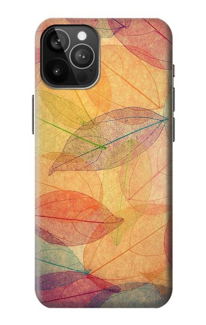 W3686 Fall Season Leaf Autumn Funda Carcasa Case y Caso Del Tirón Funda para iPhone 12 Pro Max