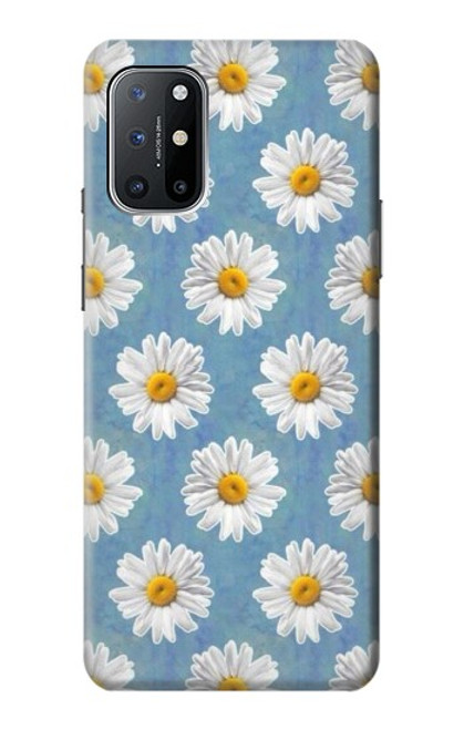 W3454 Floral Daisy Funda Carcasa Case y Caso Del Tirón Funda para OnePlus 8T