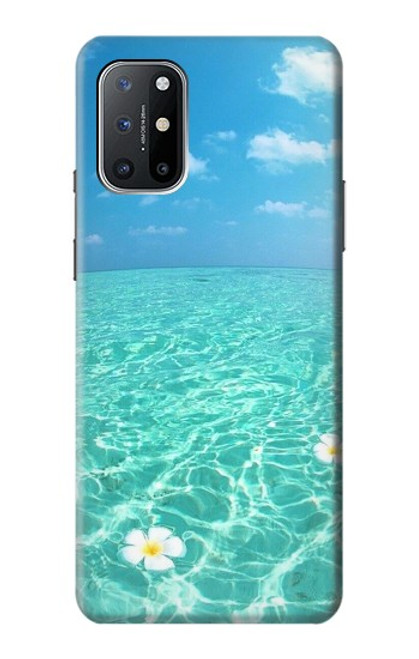 W3720 Summer Ocean Beach Funda Carcasa Case y Caso Del Tirón Funda para OnePlus 8T
