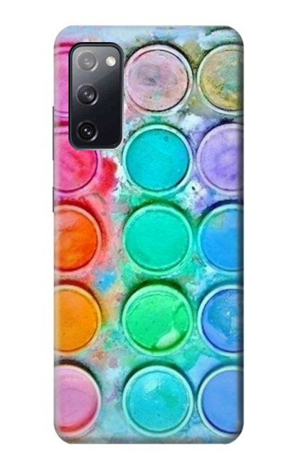 W3235 Watercolor Mixing Funda Carcasa Case y Caso Del Tirón Funda para Samsung Galaxy S20 FE