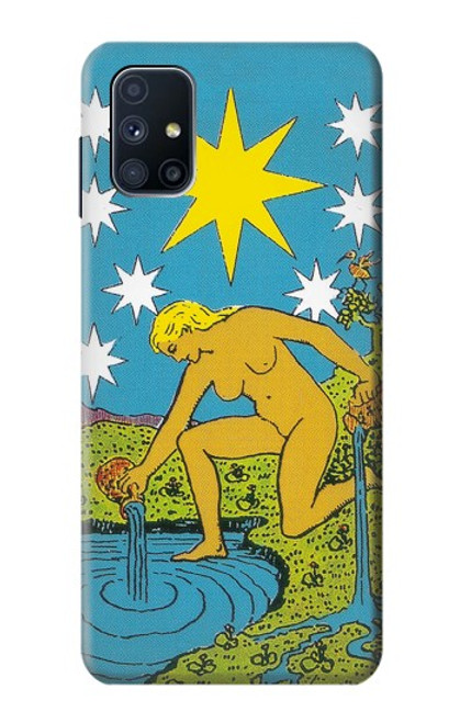 W3744 Tarot Card The Star Funda Carcasa Case y Caso Del Tirón Funda para Samsung Galaxy M51