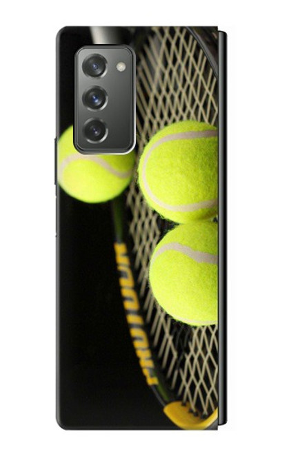 W0072 Tennis Funda Carcasa Case y Caso Del Tirón Funda para Samsung Galaxy Z Fold2 5G