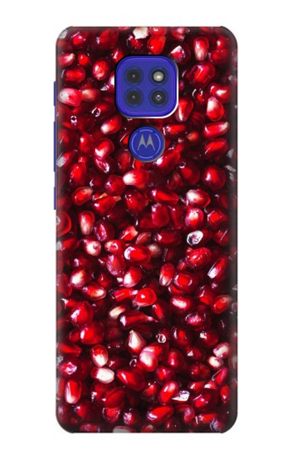 W3757 Pomegranate Funda Carcasa Case y Caso Del Tirón Funda para Motorola Moto G9 Play