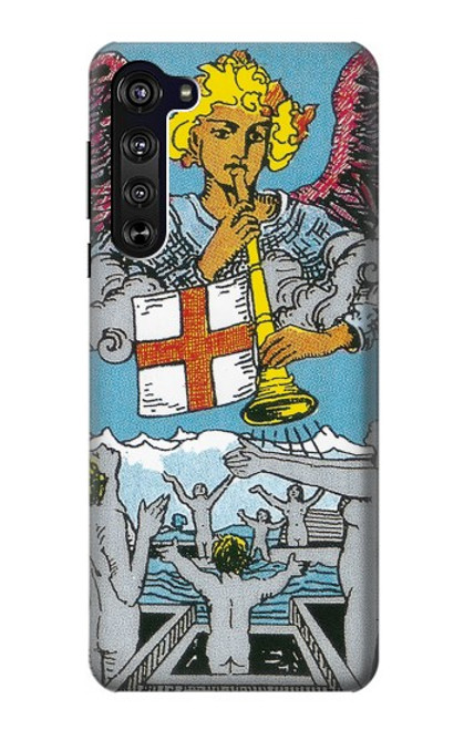 W3743 Tarot Card The Judgement Funda Carcasa Case y Caso Del Tirón Funda para Motorola Edge