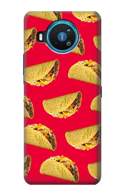 W3755 Mexican Taco Tacos Funda Carcasa Case y Caso Del Tirón Funda para Nokia 8.3 5G