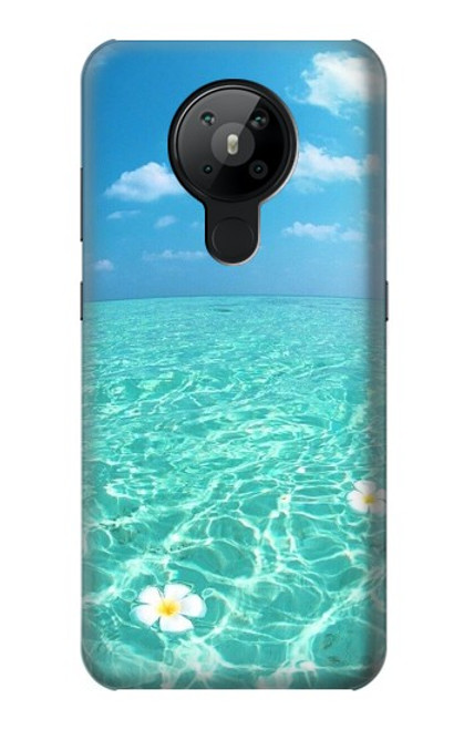 W3720 Summer Ocean Beach Funda Carcasa Case y Caso Del Tirón Funda para Nokia 5.3