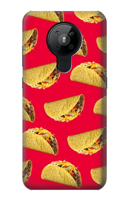 W3755 Mexican Taco Tacos Funda Carcasa Case y Caso Del Tirón Funda para Nokia 5.3