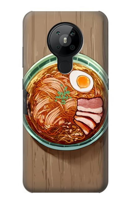 W3756 Ramen Noodles Funda Carcasa Case y Caso Del Tirón Funda para Nokia 5.3