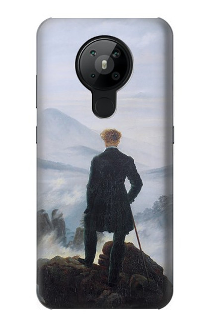 W3789 Wanderer above the Sea of Fog Funda Carcasa Case y Caso Del Tirón Funda para Nokia 5.3