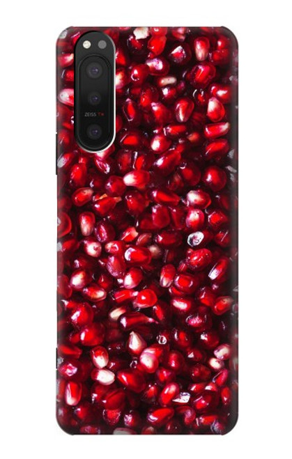 W3757 Pomegranate Funda Carcasa Case y Caso Del Tirón Funda para Sony Xperia 5 II