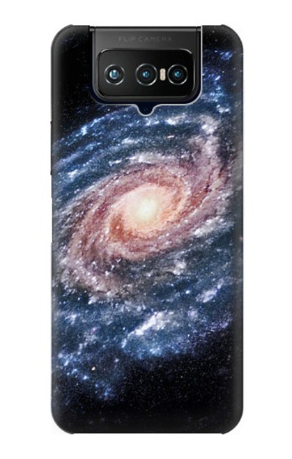 W3192 Milky Way Galaxy Funda Carcasa Case y Caso Del Tirón Funda para ASUS ZenFone 7 Pro