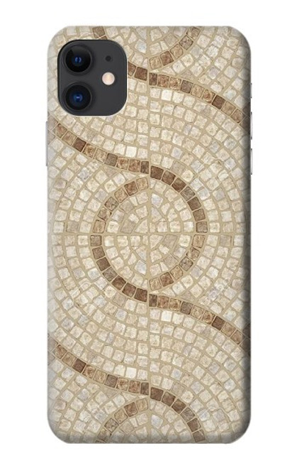 W3703 Mosaic Tiles Funda Carcasa Case y Caso Del Tirón Funda para iPhone 11