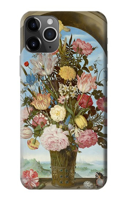 W3749 Vase of Flowers Funda Carcasa Case y Caso Del Tirón Funda para iPhone 11 Pro Max