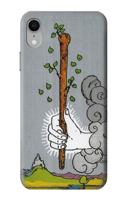 W3723 Tarot Card Age of Wands Funda Carcasa Case y Caso Del Tirón Funda para iPhone XR