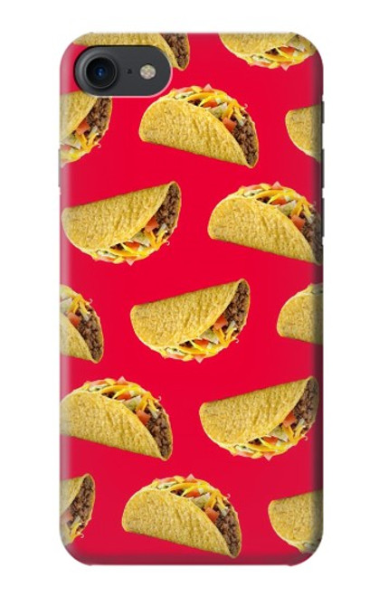 W3755 Mexican Taco Tacos Funda Carcasa Case y Caso Del Tirón Funda para iPhone 7, iPhone 8, iPhone SE (2020) (2022)