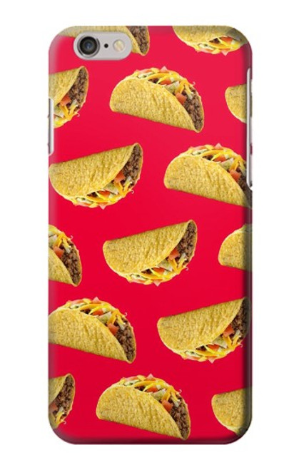 W3755 Mexican Taco Tacos Funda Carcasa Case y Caso Del Tirón Funda para iPhone 6 6S