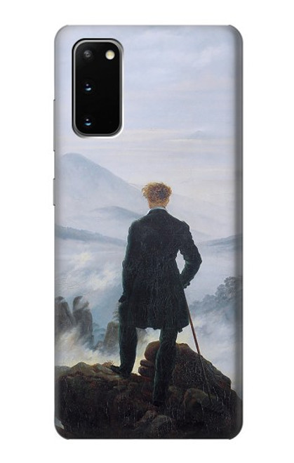 W3789 Wanderer above the Sea of Fog Funda Carcasa Case y Caso Del Tirón Funda para Samsung Galaxy S20