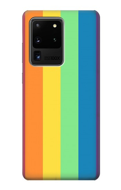 W3699 LGBT Pride Funda Carcasa Case y Caso Del Tirón Funda para Samsung Galaxy S20 Ultra