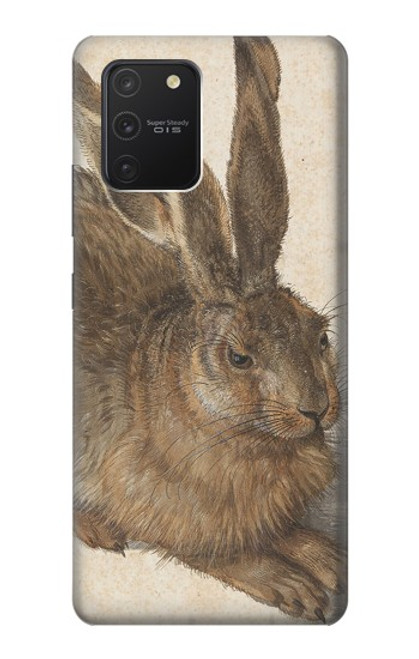 W3781 Albrecht Durer Young Hare Funda Carcasa Case y Caso Del Tirón Funda para Samsung Galaxy S10 Lite