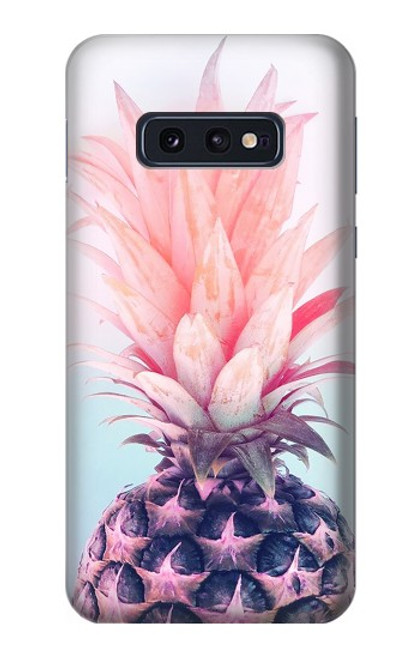 W3711 Pink Pineapple Funda Carcasa Case y Caso Del Tirón Funda para Samsung Galaxy S10e