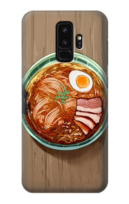 W3756 Ramen Noodles Funda Carcasa Case y Caso Del Tirón Funda para Samsung Galaxy S9 Plus