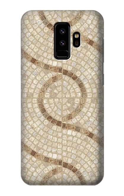 W3703 Mosaic Tiles Funda Carcasa Case y Caso Del Tirón Funda para Samsung Galaxy S9