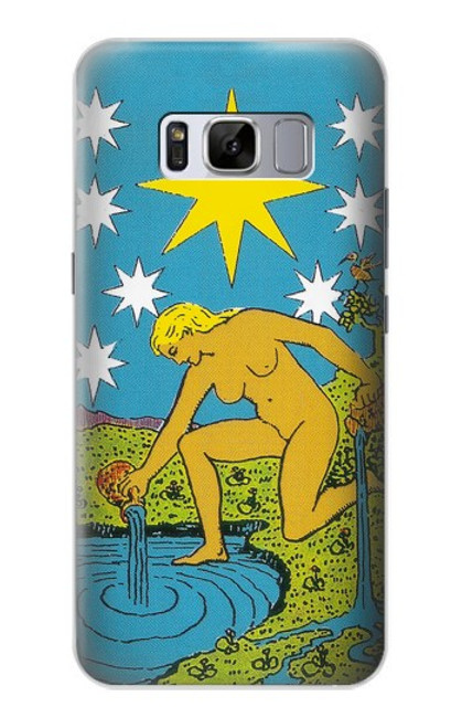 W3744 Tarot Card The Star Funda Carcasa Case y Caso Del Tirón Funda para Samsung Galaxy S8