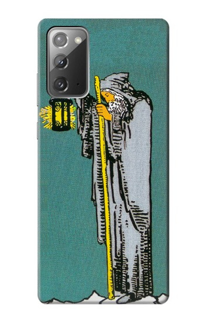 W3741 Tarot Card The Hermit Funda Carcasa Case y Caso Del Tirón Funda para Samsung Galaxy Note 20
