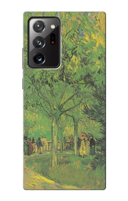 W3748 Van Gogh A Lane in a Public Garden Funda Carcasa Case y Caso Del Tirón Funda para Samsung Galaxy Note 20 Ultra, Ultra 5G