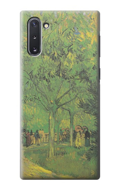 W3748 Van Gogh A Lane in a Public Garden Funda Carcasa Case y Caso Del Tirón Funda para Samsung Galaxy Note 10
