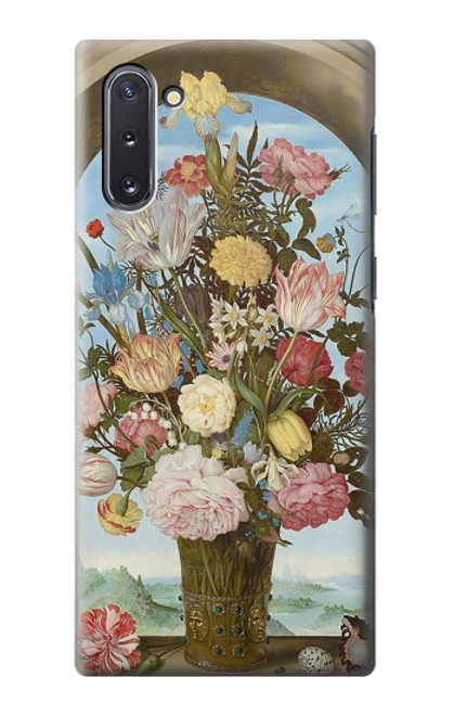 W3749 Vase of Flowers Funda Carcasa Case y Caso Del Tirón Funda para Samsung Galaxy Note 10