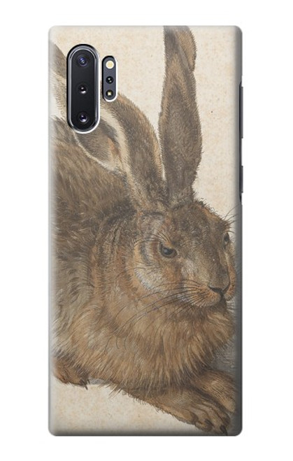 W3781 Albrecht Durer Young Hare Funda Carcasa Case y Caso Del Tirón Funda para Samsung Galaxy Note 10 Plus