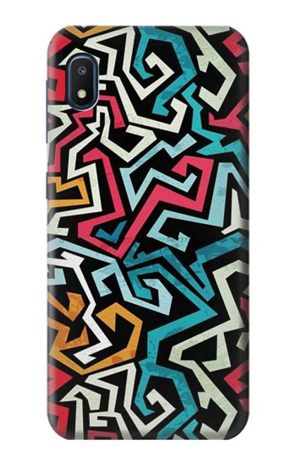 W3712 Pop Art Pattern Funda Carcasa Case y Caso Del Tirón Funda para Samsung Galaxy A10e